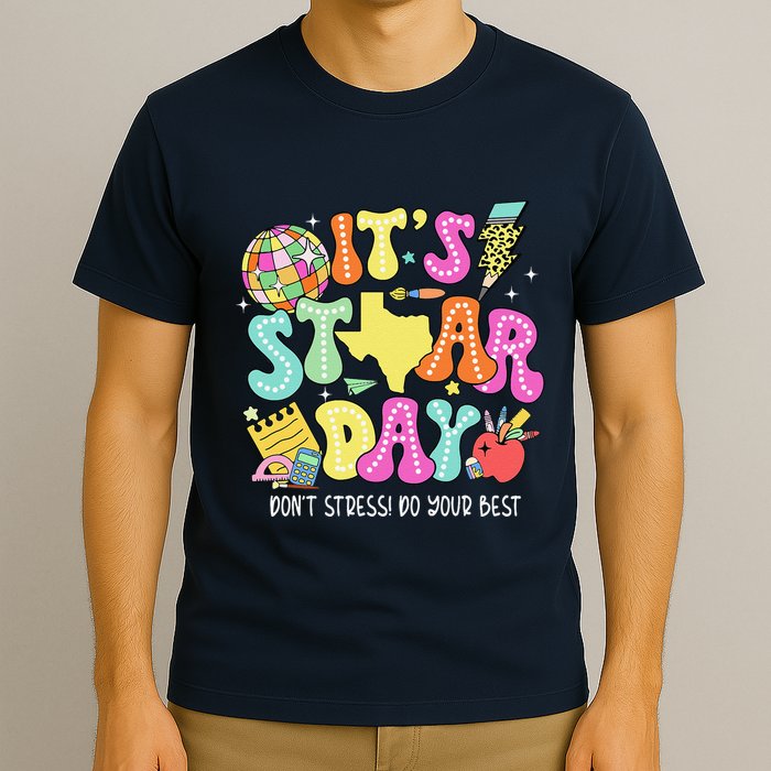 State Testing Retro ItS Staar Day DonT Stress Do Your Best T-Shirt