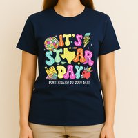 State Testing Retro ItS Staar Day DonT Stress Do Your Best T-Shirt