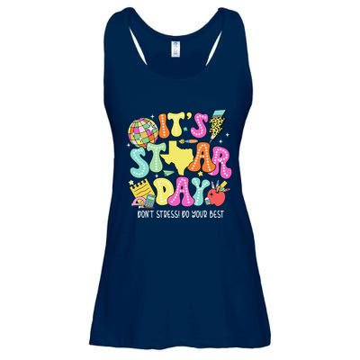 State Testing Retro ItS Staar Day DonT Stress Do Your Best Ladies Essential Flowy Tank