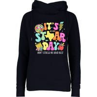 State Testing Retro ItS Staar Day DonT Stress Do Your Best Womens Funnel Neck Pullover Hood