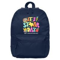 State Testing Retro ItS Staar Day DonT Stress Do Your Best 16 in Basic Backpack
