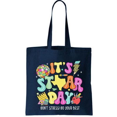 State Testing Retro ItS Staar Day DonT Stress Do Your Best Bag