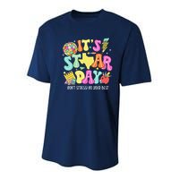 State Testing Retro ItS Staar Day DonT Stress Do Your Best Youth Performance Sprint T-Shirt