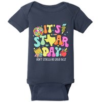 State Testing Retro ItS Staar Day DonT Stress Do Your Best Baby Bodysuit