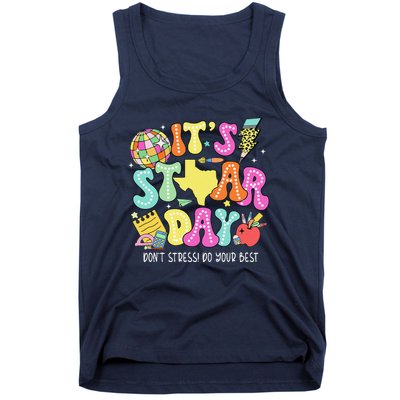 State Testing Retro ItS Staar Day DonT Stress Do Your Best Tank Top