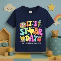 State Testing Retro ItS Staar Day DonT Stress Do Your Best Toddler T-Shirt