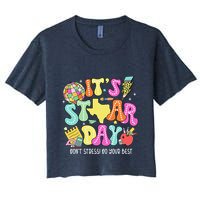 State Testing Retro ItS Staar Day DonT Stress Do Your Best Crop Top