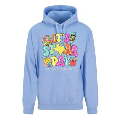 State Testing Retro ItS Staar Day DonT Stress Do Your Best Unisex Surf Hoodie