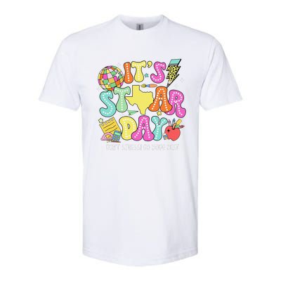 State Testing Retro ItS Staar Day DonT Stress Do Your Best Softstyle CVC T-Shirt