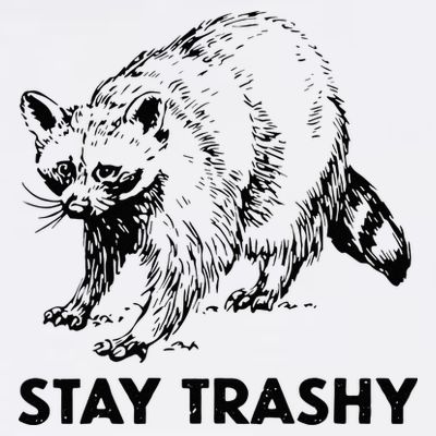 Stay Trashy Raccoon T-Shirt