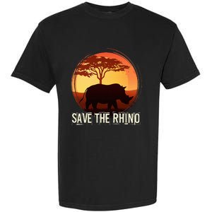 Save The Rhino Garment-Dyed Heavyweight T-Shirt