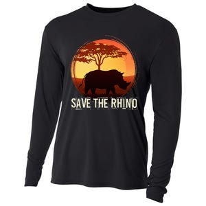 Save The Rhino Cooling Performance Long Sleeve Crew