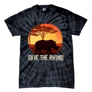 Save The Rhino Tie-Dye T-Shirt