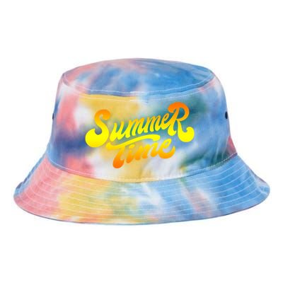 Summer Time Retro Tie Dye Newport Bucket Hat