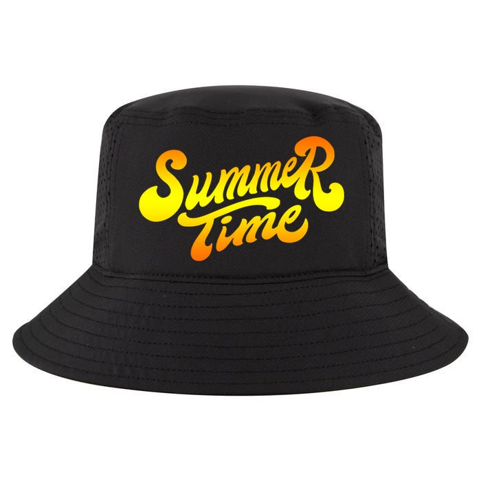 Summer Time Retro Cool Comfort Performance Bucket Hat