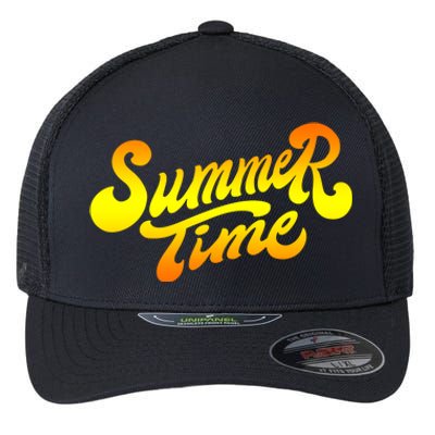 Summer Time Retro Flexfit Unipanel Trucker Cap