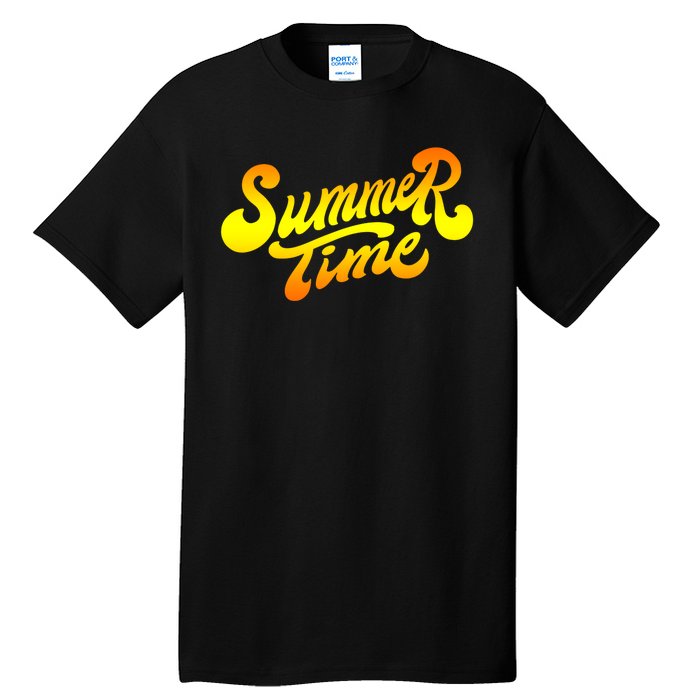 Summer Time Retro Tall T-Shirt