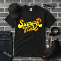 Summer Time Retro Tall T-Shirt