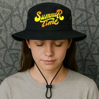 Summer Time Retro Bucket Hat