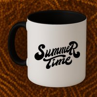 Summer Time Retro Mug