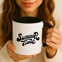 Summer Time Retro Mug