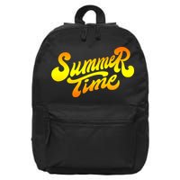 Summer Time Retro 16 in Basic Backpack