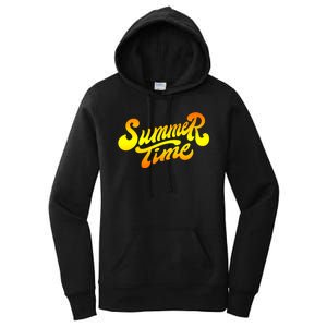 Summer Time Retro Women's Pullover Hoodie