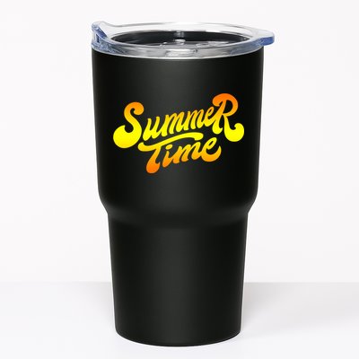 Summer Time Retro Tumbler
