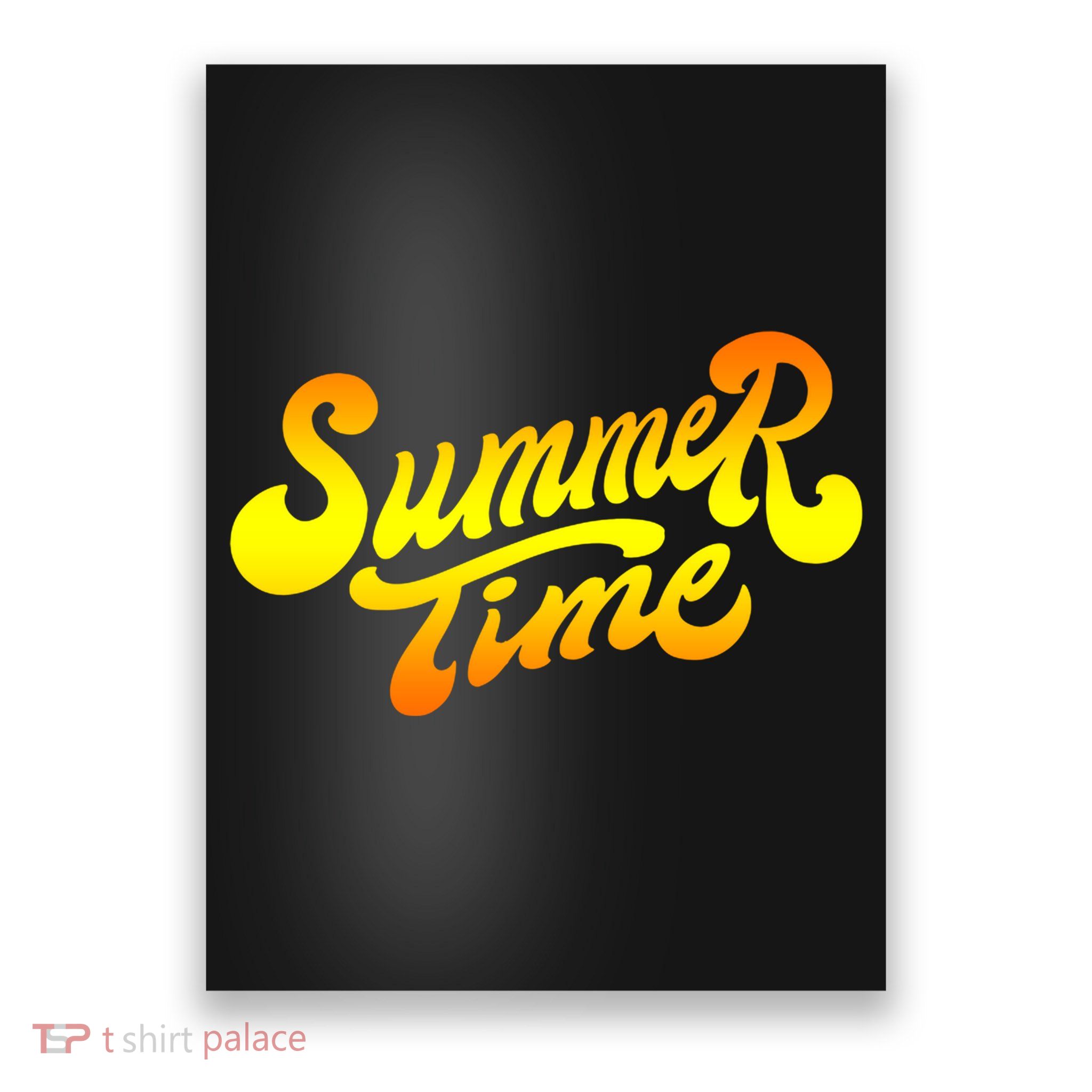 Summer Time Retro Poster
