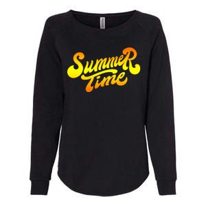 Summer Time Retro Womens California Wash Sweatshirt