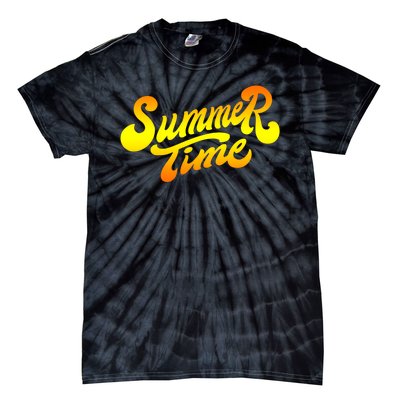 Summer Time Retro Tie-Dye T-Shirt