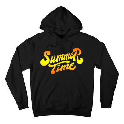 Summer Time Retro Tall Hoodie