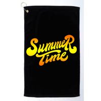 Summer Time Retro Golf Towel