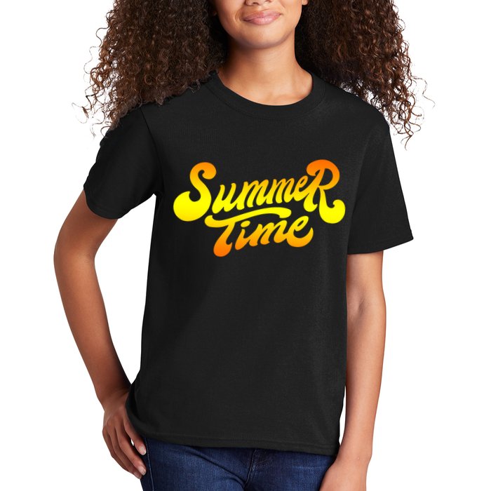 Summer Time Retro Kids T-Shirt
