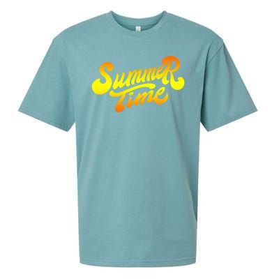 Summer Time Retro Sueded Cloud Jersey T-Shirt