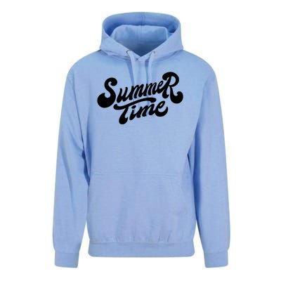 Summer Time Retro Unisex Surf Hoodie