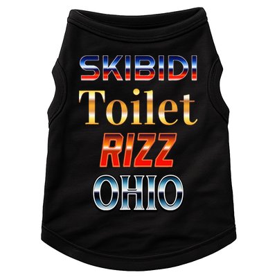 S.K.I.Bi.D.I Toilet Rizz Ohio Doggie Tank