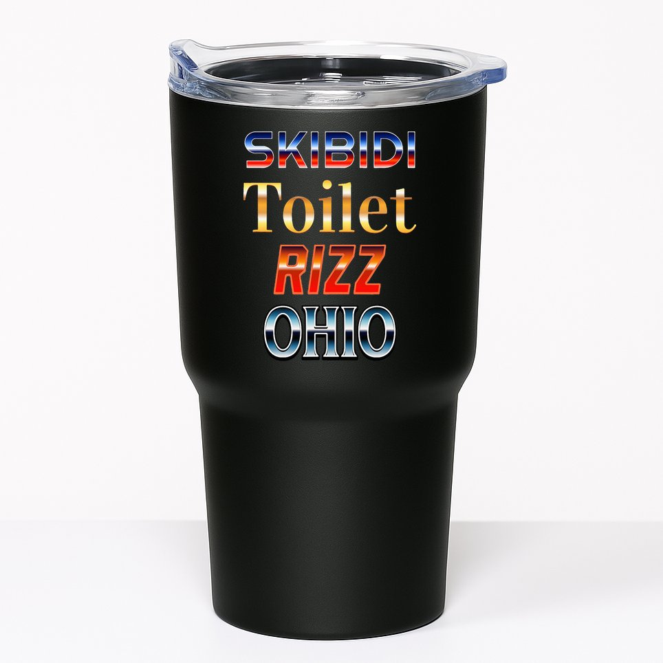 S.K.I.Bi.D.I Toilet Rizz Ohio Tumbler