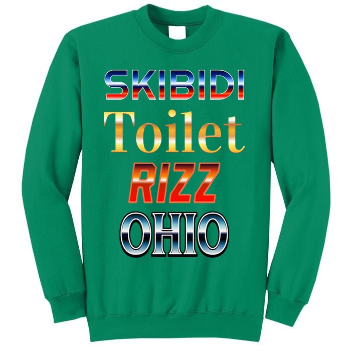 S.K.I.Bi.D.I Toilet Rizz Ohio Sweatshirt