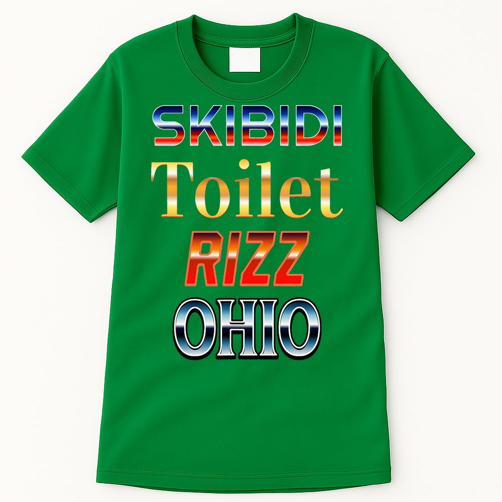 S.K.I.Bi.D.I Toilet Rizz Ohio Tall T-Shirt