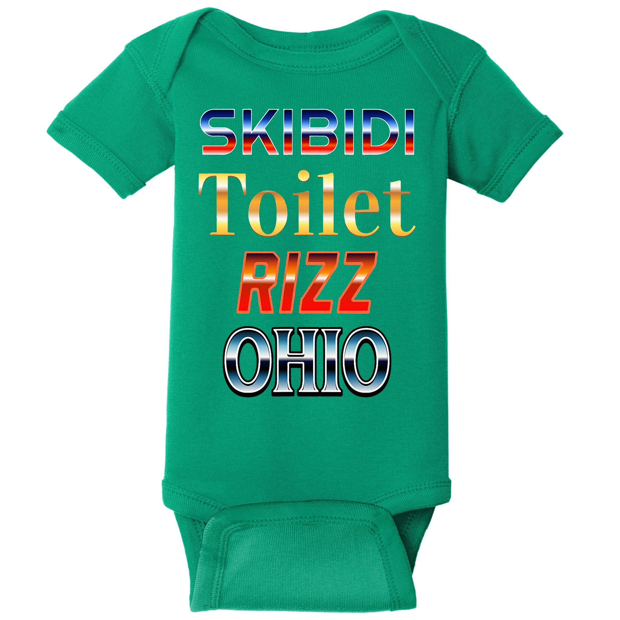 S.K.I.Bi.D.I Toilet Rizz Ohio Baby Bodysuit