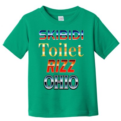 S.K.I.Bi.D.I Toilet Rizz Ohio Toddler T-Shirt