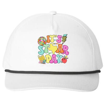 State Testing Retro ItS Staar Day DonT Stress Do Your Best Snapback Five-Panel Rope Hat