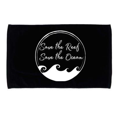 Save The Reef Save The Ocean Gift Microfiber Hand Towel