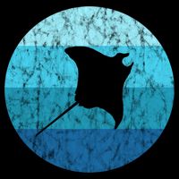 Stingray Ta Ray Retro Vintage Ocean Water Animal Gift Backpack