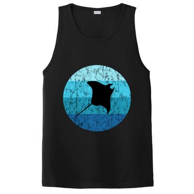Stingray Ta Ray Retro Vintage Ocean Water Animal Gift PosiCharge Competitor Tank