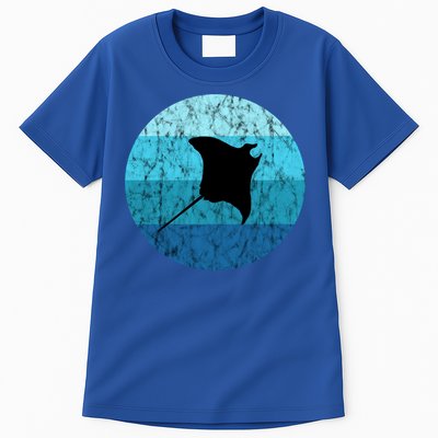 Stingray Ta Ray Retro Vintage Ocean Water Animal Gift Tall T-Shirt