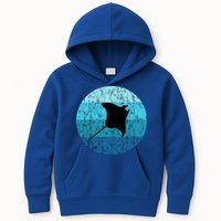 Stingray Ta Ray Retro Vintage Ocean Water Animal Gift Kids Hoodie