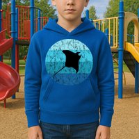 Stingray Ta Ray Retro Vintage Ocean Water Animal Gift Kids Hoodie
