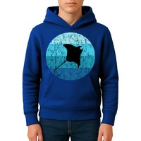 Stingray Ta Ray Retro Vintage Ocean Water Animal Gift Kids Hoodie